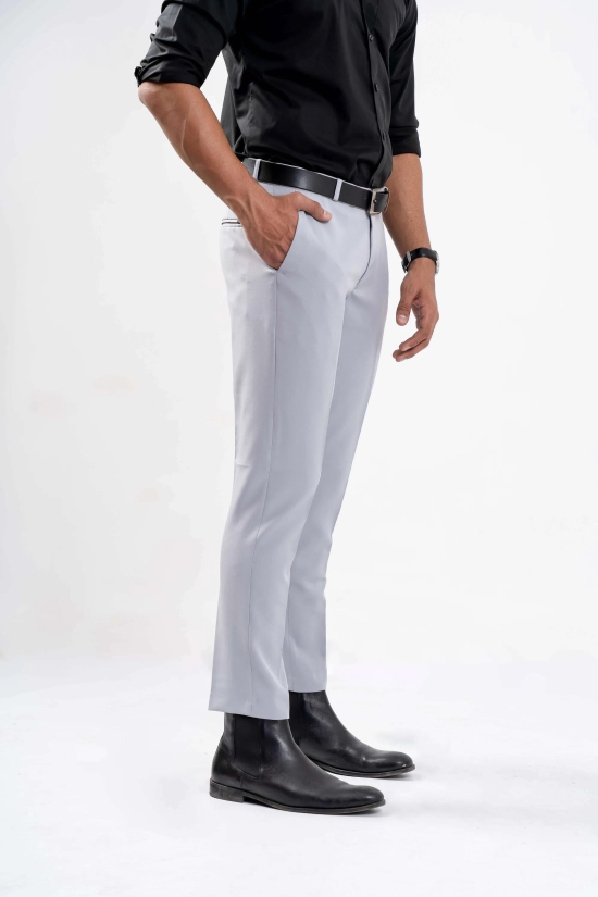 Urban Elegance Pearl Grey Chinos-34