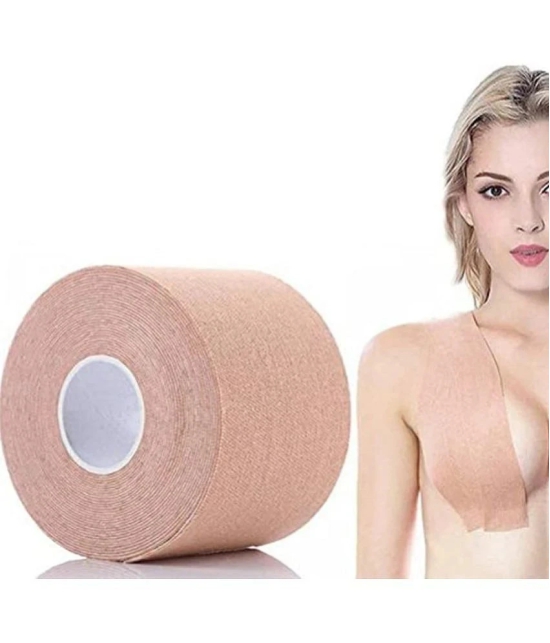 Body Tape for Lift & Push up in All Clothing Fabric. (5X5) Beige - None