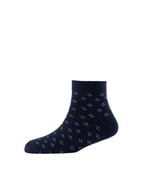 Pack Of 2 Patterned Cotton Ankle Length Socks