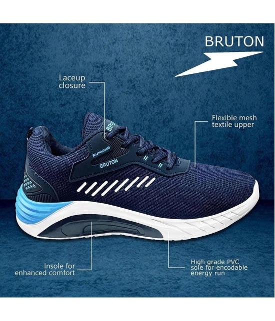 Bruton Blue Men Outdoor Shoes - None