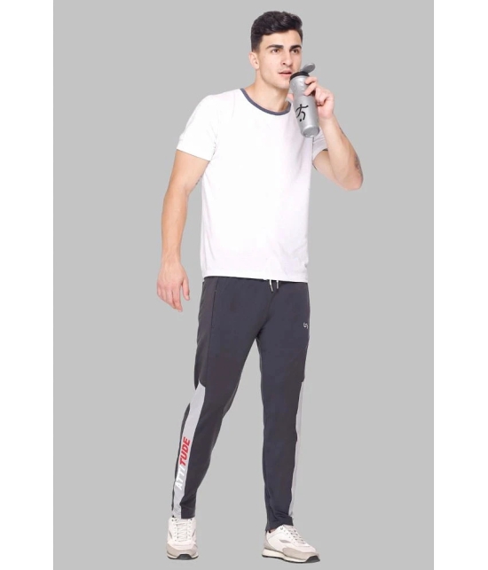 LEEBONEE Charcoal Polyester Mens Trackpants ( Pack of 1 ) - None