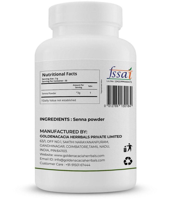 GOLDENACACIA HERRBALS Cassiac Anguslifolia Powder 150gm Powder 150 gm