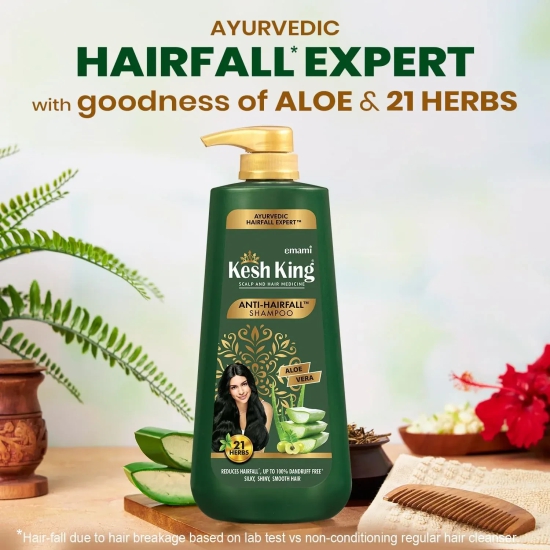 Kesh King Ayurvedic Anti Hairfall Shampoo Reduces Hairfall 1000ml