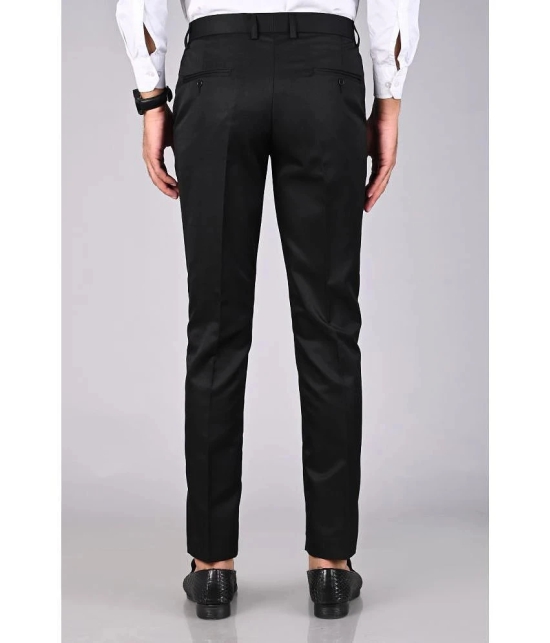 MANCREW Black Regular Formal Trouser ( Pack of 1 ) - None