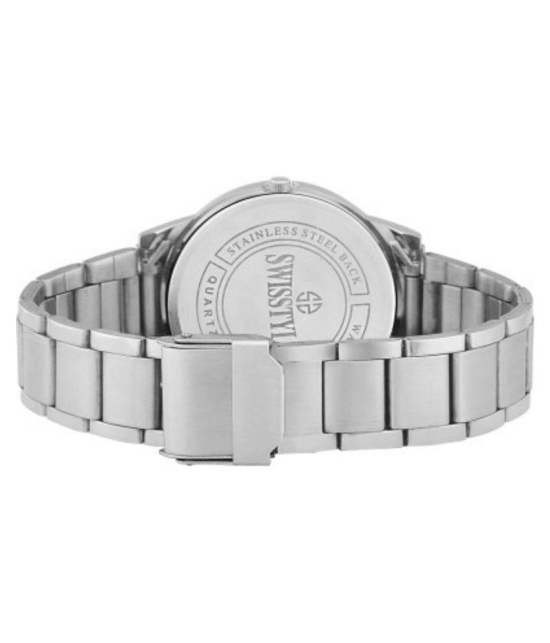 Swisstyle Stainless Steel Round Womens Watch