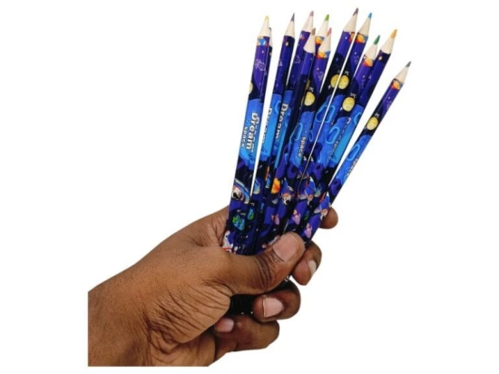 12-Pack Colored Pencils, Unicorn & Elements, Dream Space