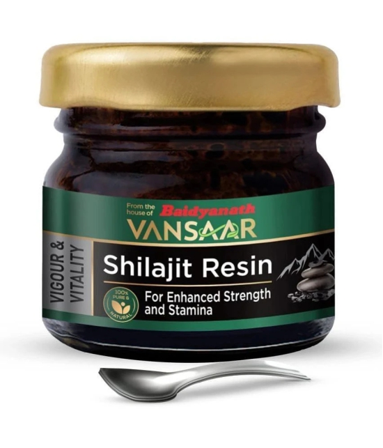 Vansaar Shilajit Resin, 100% Pure Himalayan Shilajit,For Natural Strength, Stamina & Endurance-15g