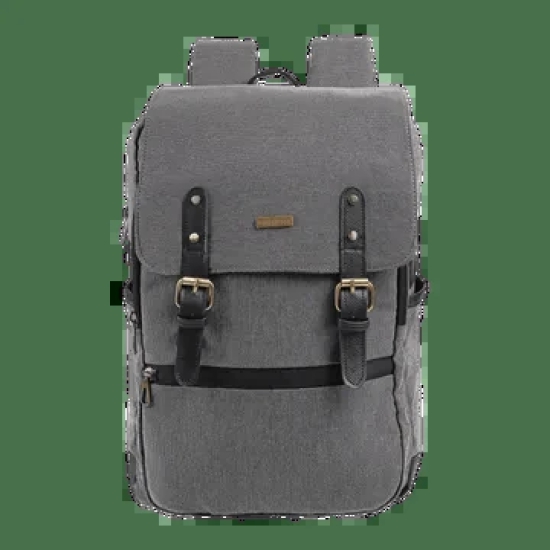 Croma Smart Laptop Backpack for 16 Inch Laptop (Water Resistant, Grey)