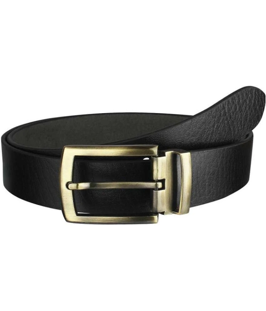 Loopa Black Leather Formal Belt Pack of 1 - None