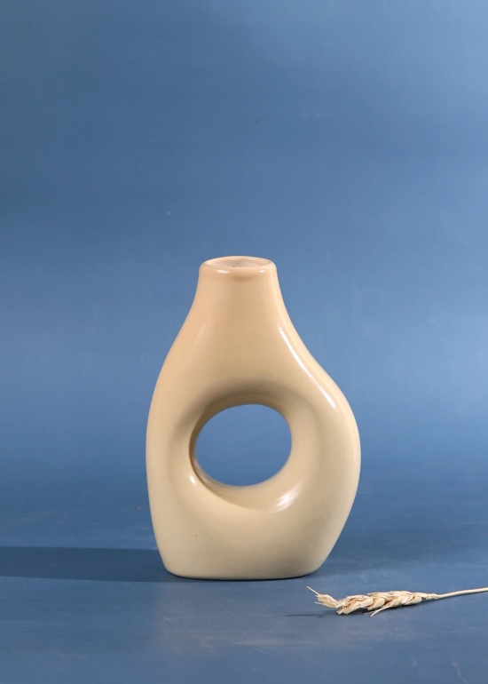 Cream Misfit Vase