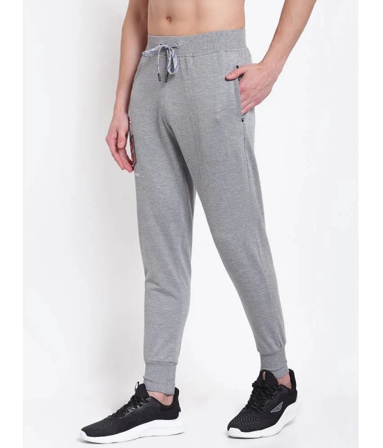 Uzarus - Grey Cotton Mens Joggers ( Pack of 1 ) - None