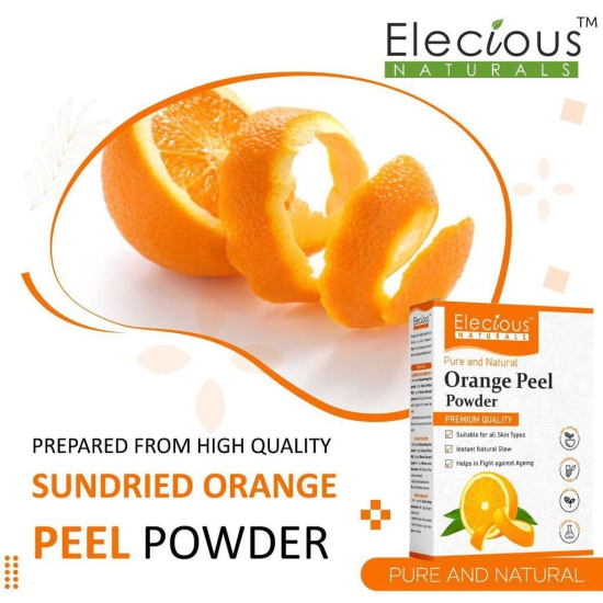 Elecious Orange Peel Powder (200 Grams)