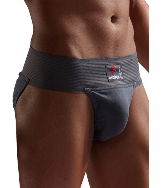 Omtex - Grey Athletic Supporter ( Pack of 2 ) - XL