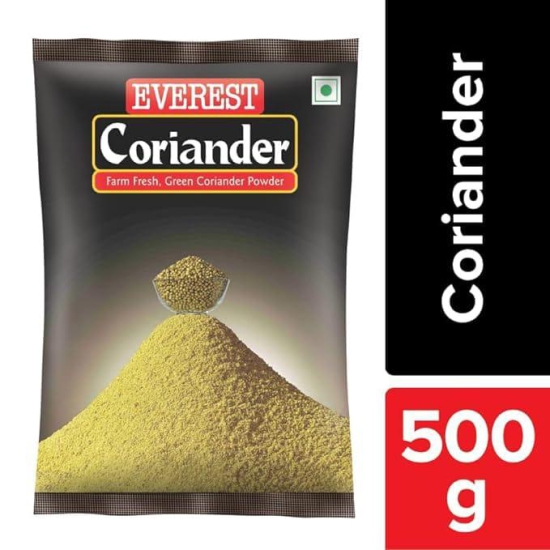 Everest Spices | Coriander Powder | Dhania Powder | 500 Gm Pack