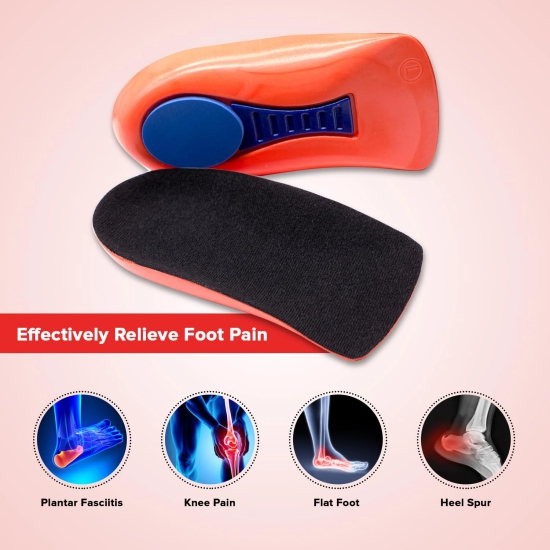 Dr Foot Orthotics Insoles for Arch Pain, Plantar Fasciitis, Heel Pain Relief, Shock Absorption, Comfort, Men & Women, 1 Pair Small Size-Dr Foot Orthotics Insoles for Arch Pain, Plantar Fasciitis,