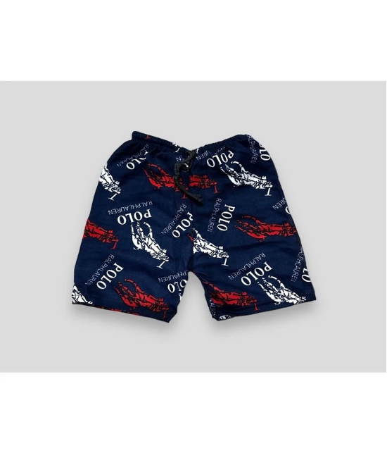 KIDS Baby Boy & Baby Girl Unisex Printed Imported Fabric Bermuda Shorts Pack of 5 - None