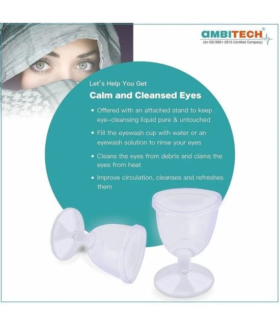 AmbiTech Transparent Eye Wash Cup (Pack Of 1)