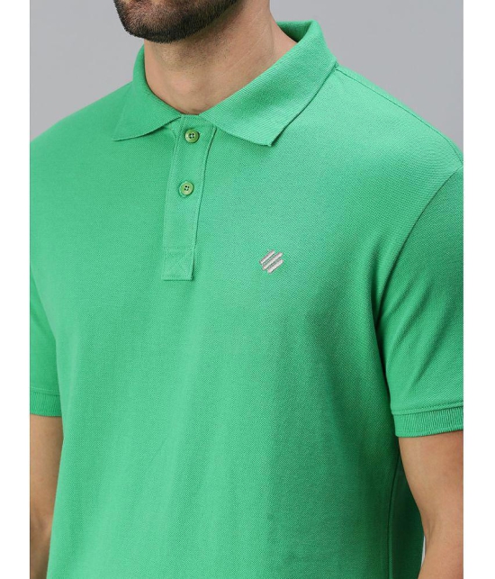 ONN - Green Cotton Blend Regular Fit Mens Polo T Shirt ( Pack of 1 ) - None