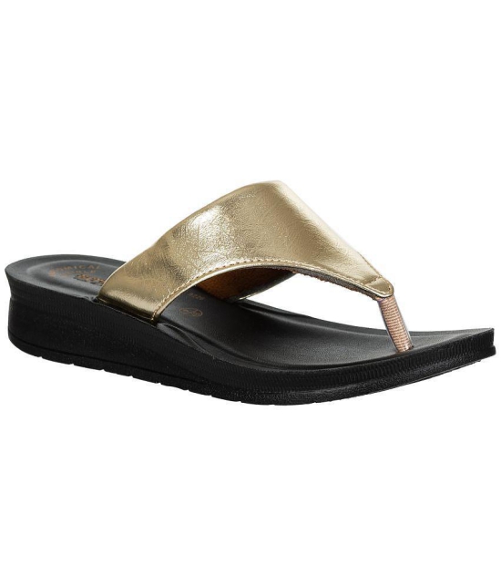 Aerowalk - Gold Women''s Slipper - None