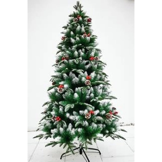 Northlight Christmas Tree With Frosting, Pinecones And Cherries (6 Feet) | Cod Not Available