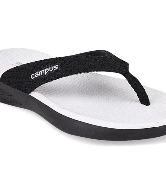 Campus - Black Womens Thong Flip Flop - None