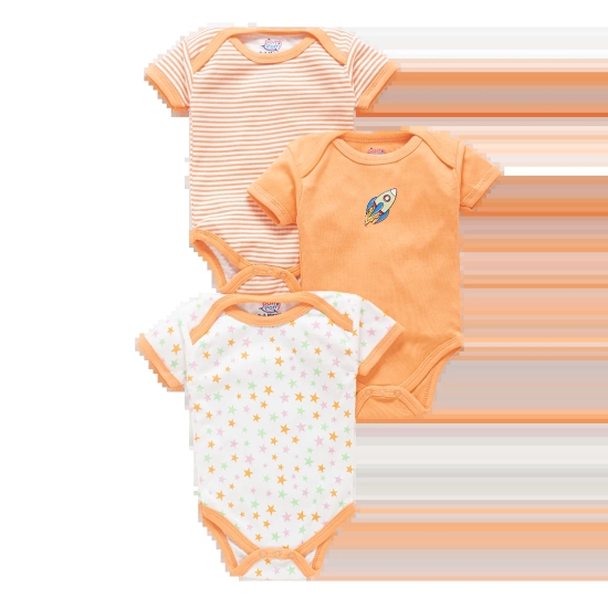 3PCS Baby BodySuits-NB