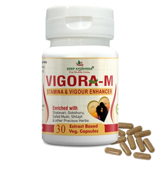 Vigo ra-M for Male Wellness | Stamina & Energy Booster Vegan Capsule