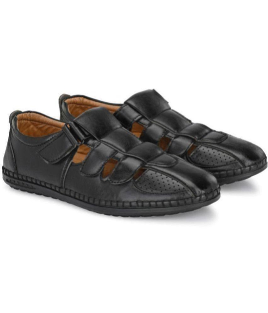 ShoeRise - Black Men's Sandals - None