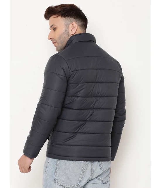 9TY3REE Polyester Mens Puffer Jacket - Navy ( Pack of 1 ) - None