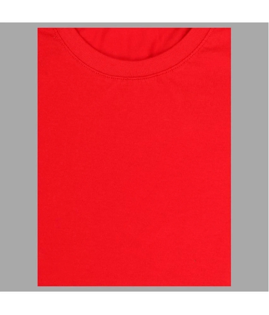 Diaz - Red Cotton Blend Boys T-Shirt ( Pack of 1 ) - None