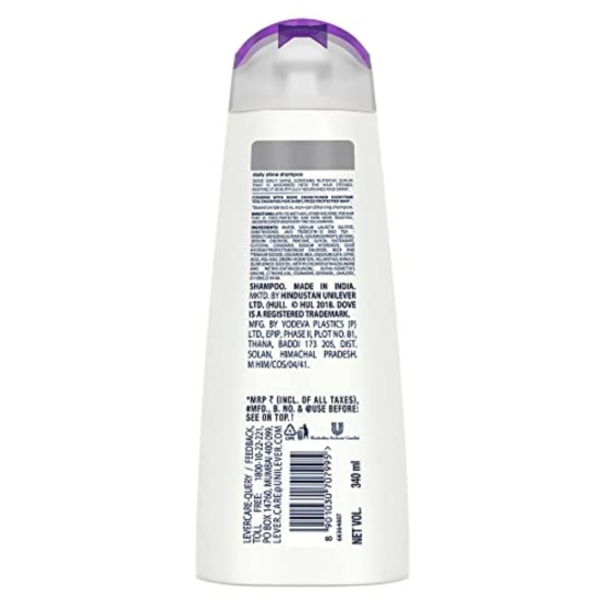 Dove Daily Shine Shampoo 340 Ml