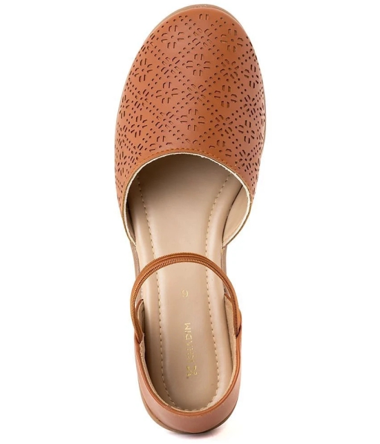 KHADIM Brown Womens Flats - None