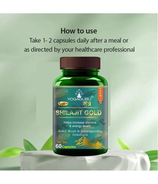 Pure Shilajit For Stamino, Power, Energy Enhance Capsule 65 no.s