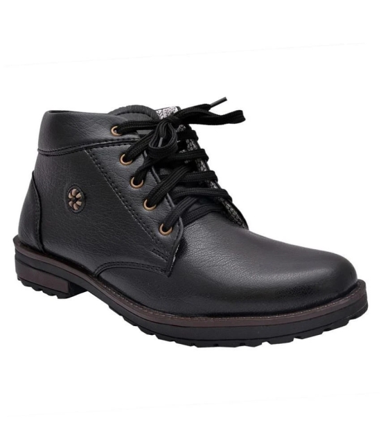 Sir Corbett Black Casual Boot - 8