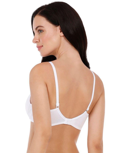 Amante Cotton T-Shirt Bra - White Single - 32C