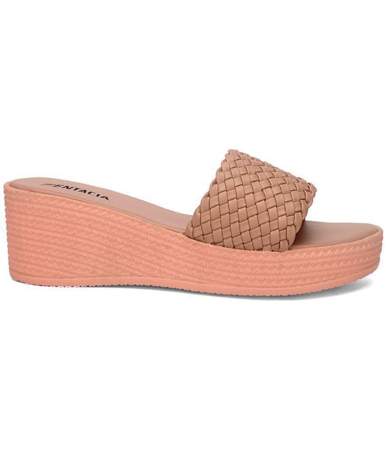 Fentacia - Pink Women's Slip On Heels - None