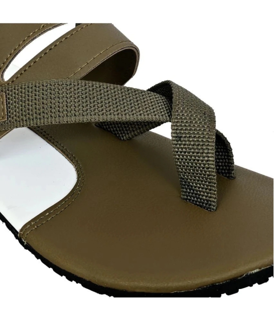 Altek Olive Mens Daily Slipper - None