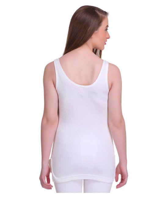 TT Cotton Blend Topwear - White - M