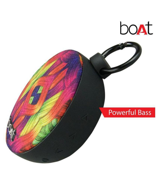 boAt Stone 260 4 W Portable Bluetooth Speaker with IPX5 Water Resistance and Powerful Bass (Psyche) - Assorted