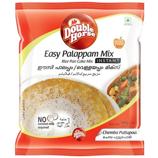 Double Horse Easy Palappam Mix, 500 gms