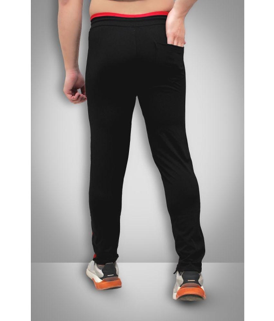 Forbro - Black Lycra Men's Sports Trackpants ( Pack of 1 ) - None