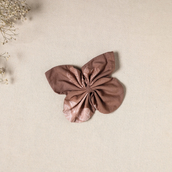 Handmade Fabric Butterfly Hair Clip 01