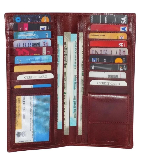 Style 98 Maroon Wallet - Maroon