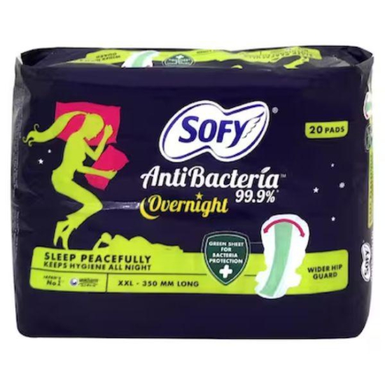 Sofy Bodyfit Overnight Sanitary Pads - XXL 20 Pcs