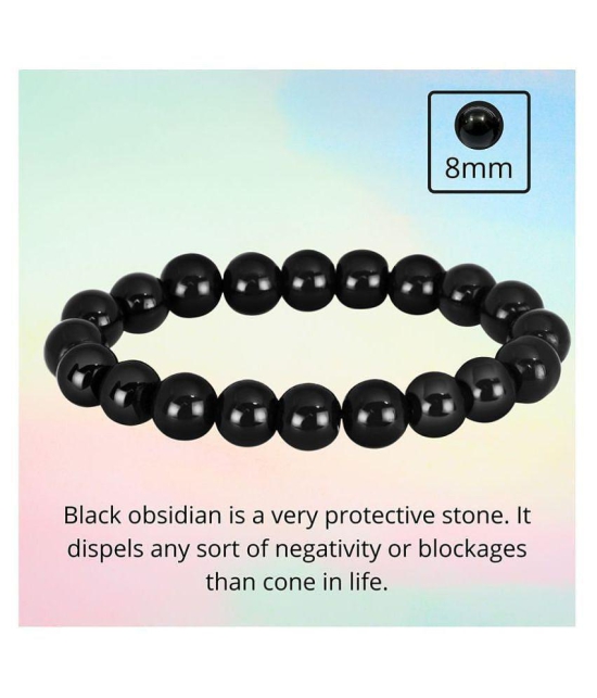 Black Tourmaline Designer Bracelet For Men''s - None