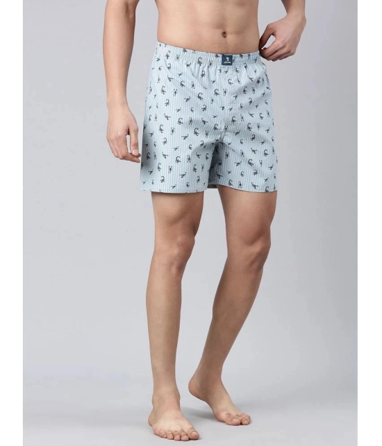 Joven Grey Cotton Mens Boxer- ( Pack of 2 ) - None