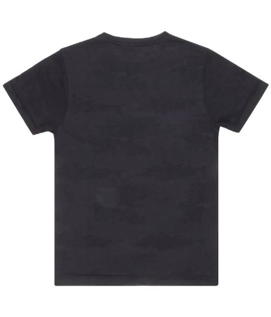 Proteens - Black Cotton Blend Boys T-Shirt ( Pack of 1 ) - None