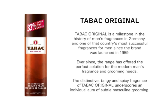 Tabac Original Shaving Foam 200ml