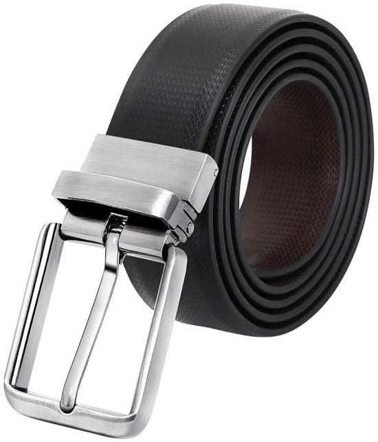 Creature - Black Leather Mens Formal Belt ( Pack of 1 ) - None