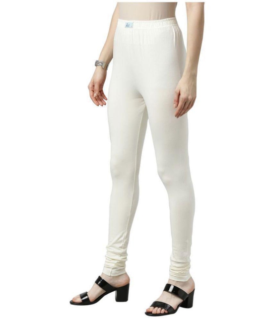 Jcss - White Lycra Women's Leggings ( Pack of 1 ) - XXL